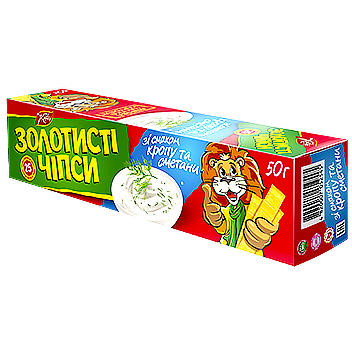 Зі смаком кропу і сметани