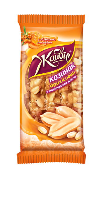 Козинак арахісовий з повітряним рисом