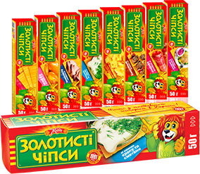 Чіпси картопляні «Золотисті»